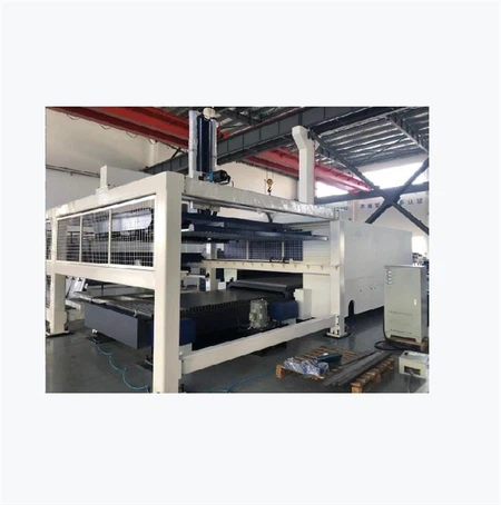 Exchange Work Table CNC Fiber Laser Cutting Machine For Metal Cutting Laser Fiber Laser 1500w