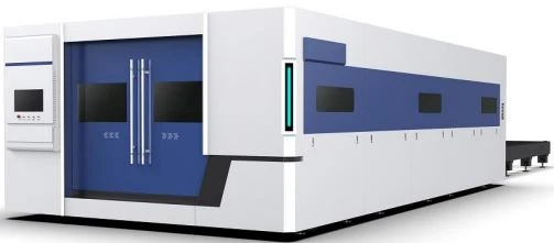 20Kw CNC Metal Fiber Laser Cutting Machine With Exchange Table