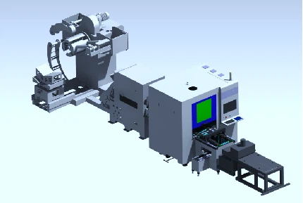 Maszyna do cięcia laserowego z cewką 400 * 500 mm i mocy 3 kW