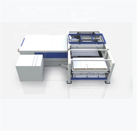 Automatic Loading And Unloading Metal Laser Cutter CNC Fiber Laser Cutting Machine