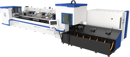 Professional Automatic Loading And Unloading Metal Tube Fiber Laser Cutting Machine Stainless Steel Aluminum Steel Pipe